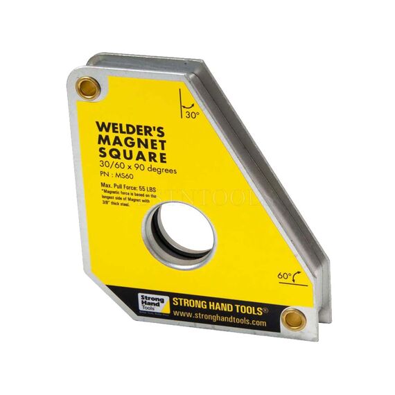 STRONG HAND STANDARD MAGNET SQUARE 25KG MAGS-MS60