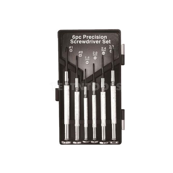 AMPRO PRECISION SCREWDRIVER SET 6PC SCR-T32168