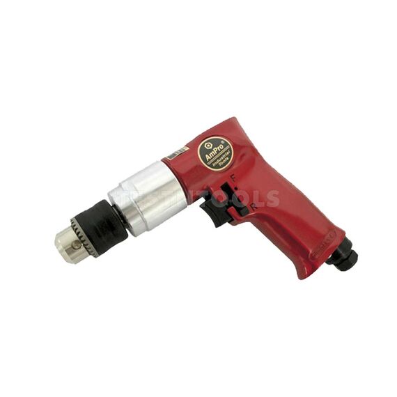 AMPRO REVERSIBLE AIR DRILL 10MM (3/8") 1800 RPM DRIA-A2431