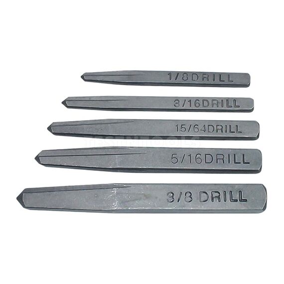 AMPRO SCREW EXTRACTOR SET 1/8" - 3/8" 5PC EXTS-T73148