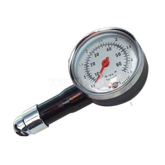 AMPRO TYRE GAUGE DIAL TYPE 10 - 60 PSI GAUT-T72207