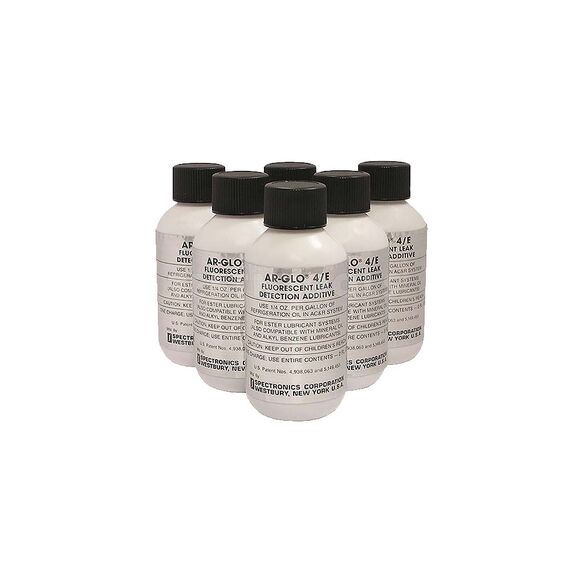 SPECTROLINE AR-GLO BOTTLED DYE 59ML 6 PIECE SPE-AR-GLO 4/E