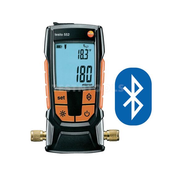 TESTO DIGITAL VACUUM GAUGE WITH BLUETOOTH 552