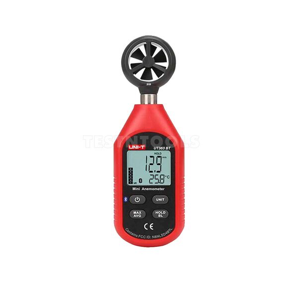 UNI-T DIGITAL MINI ANEMOMETER WIND SPEED METER UT363BT