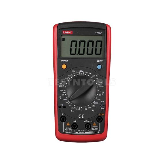 UNI-T DIGITAL MULTIMETER UT39E+