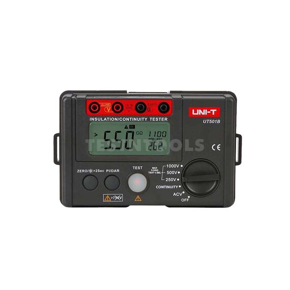 UNI-T INSULATION RESISTANCE TESTER 250V - 1000V UT501B