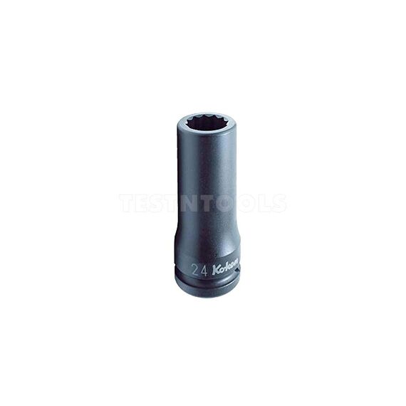 KOKEN DEEP IMPACT SOCKET 3/4" DRIVE 19MM X 100MM LONG 12PT 16305M19