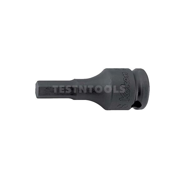 KOKEN IMPACT HEX BIT SOCKET 3/8" DRIVE 4MM X 52MM LONG 13012M5204