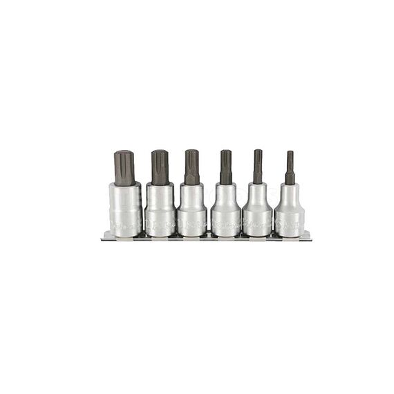 KOKEN RIBE CV BIT SOCKET SET 1/2" DRIVE M5 - M14 6 PIECE RS4027/6