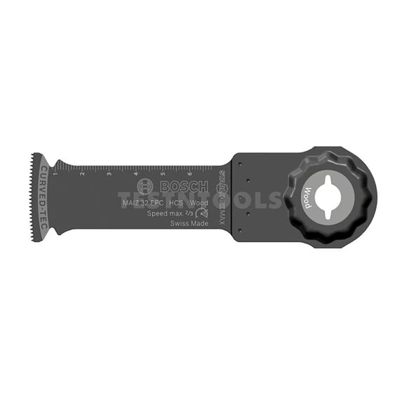 BOSCH STARLOCK MAX MULTI-TOOL HCS PLUNGE CUT BLADE FOR WOOD 32MM X 80MM 1ERMAIZ32EPC 2608662568