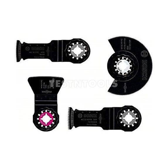 BOSCH STARLOCK MULTI-TOOL ACCESSORY SET FOR FLOOR INSTALLATION 4 PIECE 2609256979