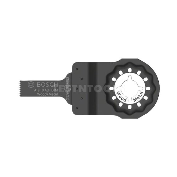 BOSCH STARLOCK MULTI-TOOL BI-METAL PLUNGE CUT BLADE FOR WOOD + METAL 10MM X 20MM 1ERAIZ10AB 2608664911