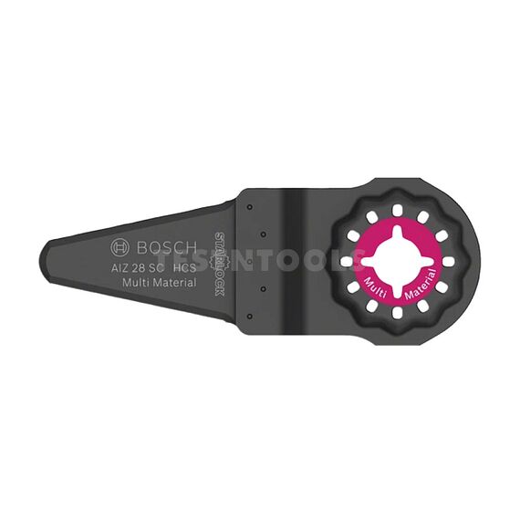 BOSCH STARLOCK MULTI-TOOL HCS GROOVE CUTTER FOR MULTI MATERIAL 28MM X 40MM 1ERAIZ28SC 2608664924