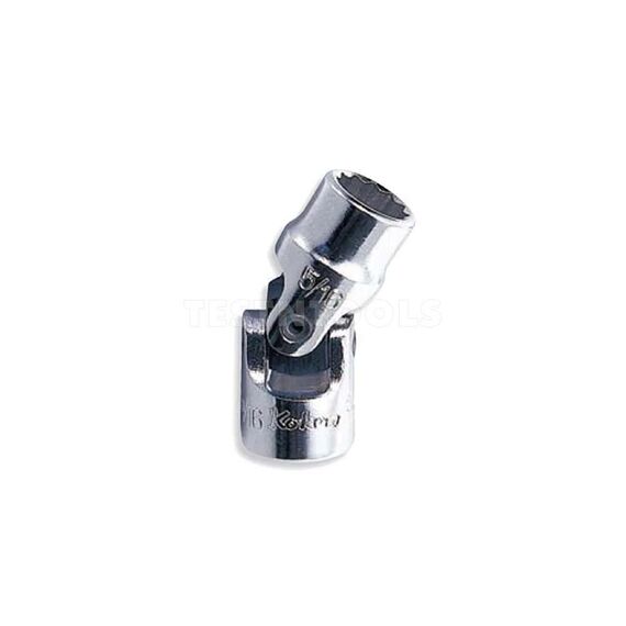 KOKEN UNIVERSAL SOCKET 1/4" DRIVE 3/8" X 35MM LONG 12PT 2445A12