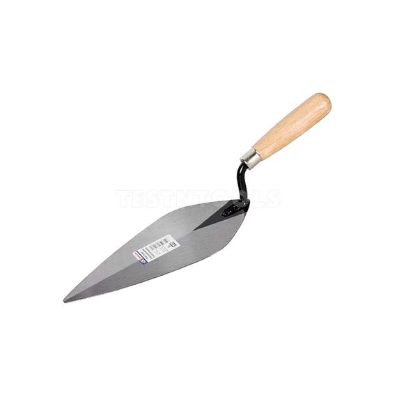 MARSHALLTOWN QLT LONDON BRICK TROWEL WOOD HANDLE 250MM X 121MM MT926