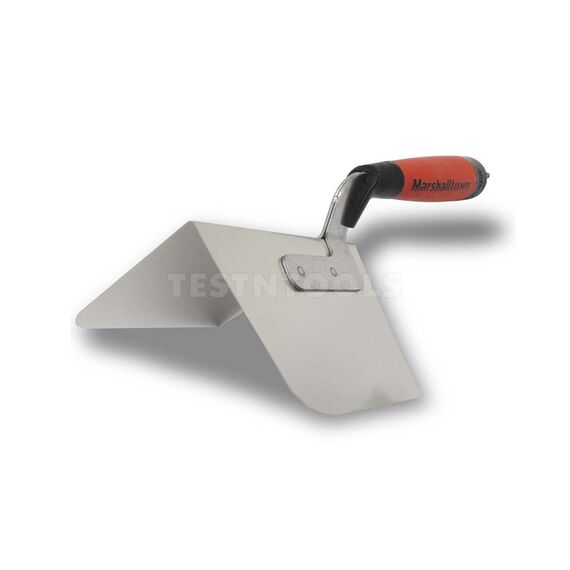MARSHALLTOWN STAINLESS STEEL RADIUS OUTSIDE CORNER TROWEL 5" X 3.3/4" MT25RD