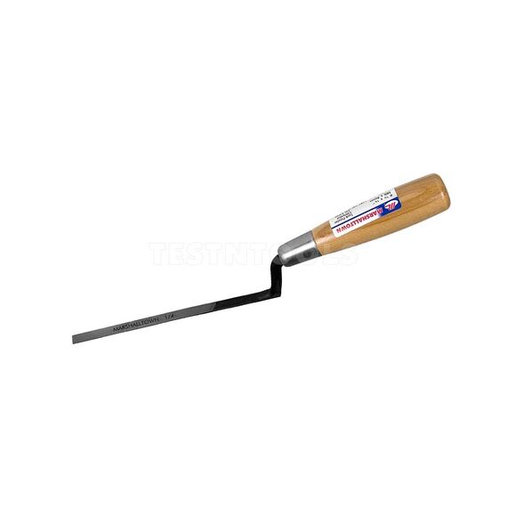 MARSHALLTOWN WINDOW TROWEL TUCK POINTER WOOD HANDLE 165MM X 6MM MT503-06