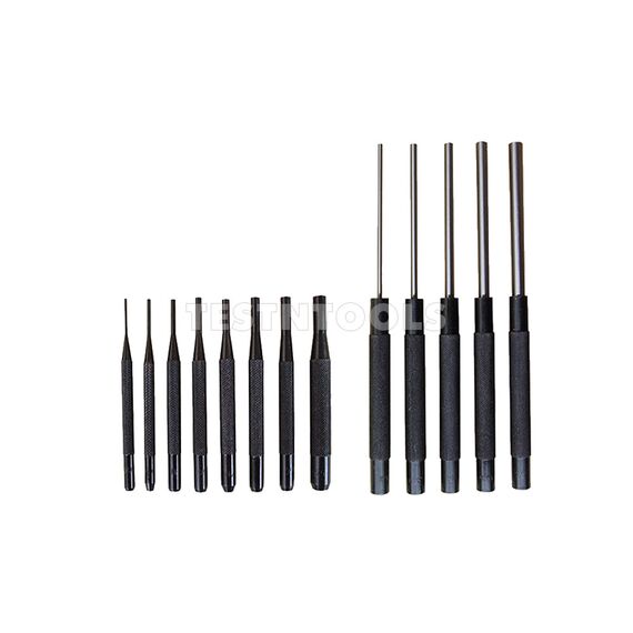 OZAR PIN PUNCH SET COMBINATION 1.6MM - 9.5MM 13PC PUNP-S13B