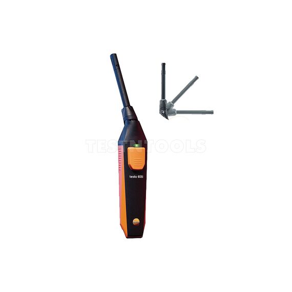 TESTO THERMOHYGROMETER WITH SMART PROBE APP 605I