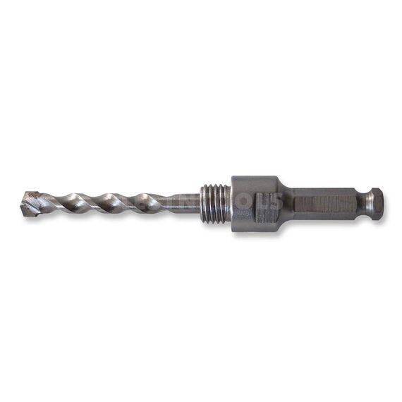 TUSK QC HEX ADAPTER 11MM (7/11") WITH TCT PILOT DRILL TCHH2