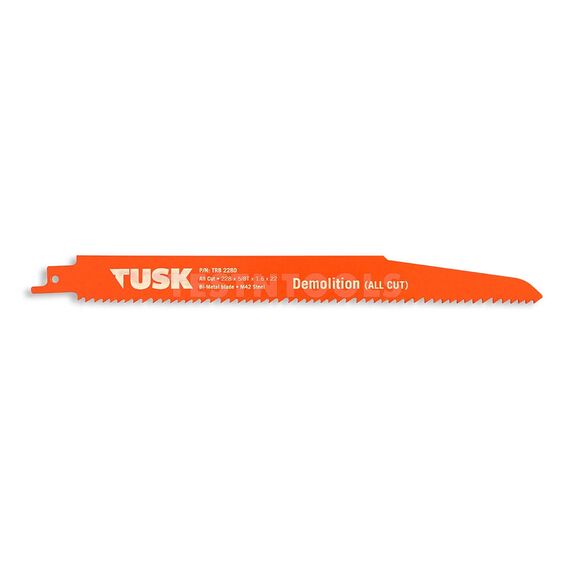 TUSK SABRE SAW BLADE FOR DEMOLITION 228MM TRB228D