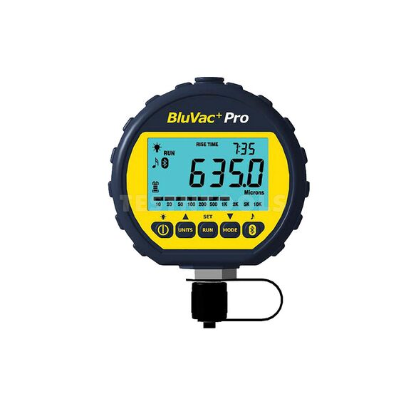 ACCUTOOLS BLUVAC+ PRO WIRELESS DIGITAL VACUUM GAUGE 0 - 25,000 MICRONS AT-A10702