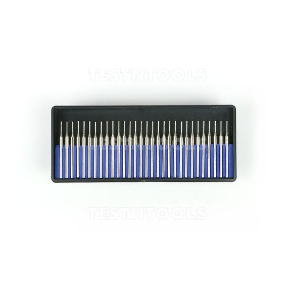 DESIC DIAMOND CARVING BURRS 30 PIECE 1.5MM 3MM SHANK