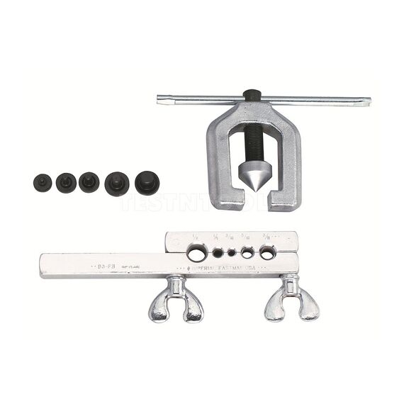 IMPERIAL DOUBLE FLARING TOOL SET 3/16" - 1/2" IMP-93FB