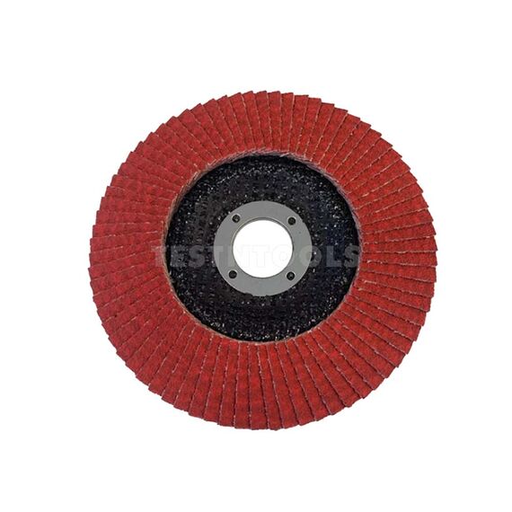TUSK CERAMIC FLAP DISC 125MM 36 GRIT CFD12536