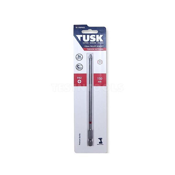 TUSK TORSION BIT 150MM X PH2 TB150PH2S
