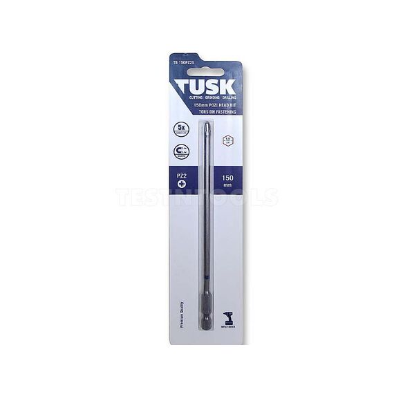 TUSK TORSION BIT 150MM X PZ2 TB150PZ2S