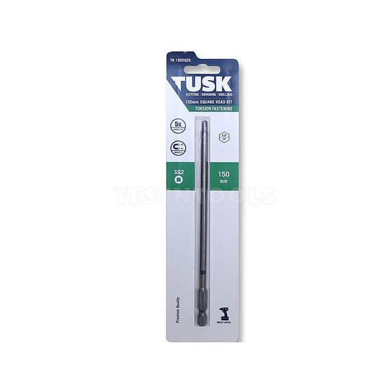 TUSK TORSION BIT 150MM X SQ2 TB150SQ2S