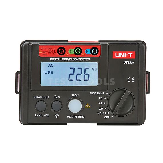 UNI-T DIGITAL RCD TESTER UT582+
