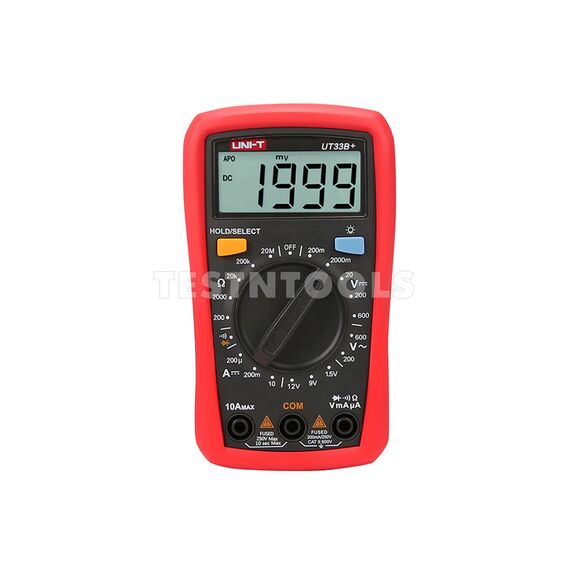 UNI-T PALM SIZE MULTIMETER AC/DC VOLTAGE UT33B+