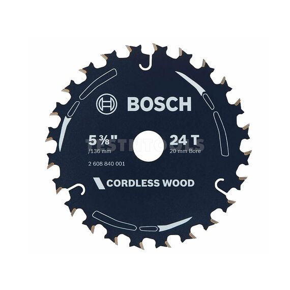 BOSCH CIRCULAR SAW BLADE FOR WOOD 140MM 2608840001