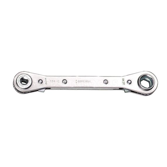 IMPERIAL RATCHET WRENCH 1/4" - 9/16" DRIVE IMP-124C