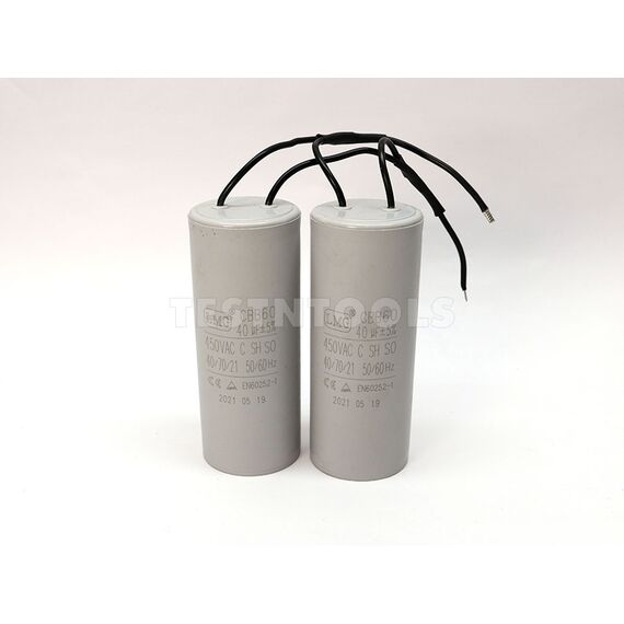 LIFFU MOTOR START CAPACITOR CBB60 2 X 40UF 450VAC