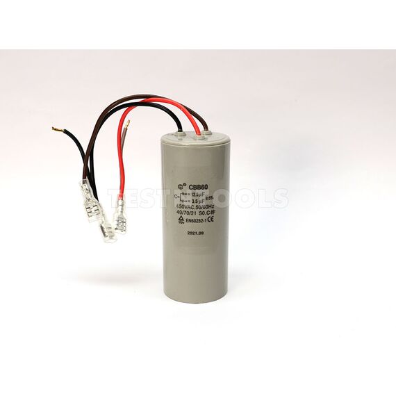 LIFFU MOTOR START/RUN CAPACITOR CBB60 12.5UF 3.5UF 450VAC