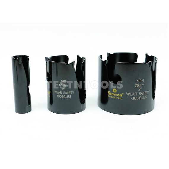 STARRETT MULTI PURPOSE TCT HOLESAW FAST CUTTING 54MM