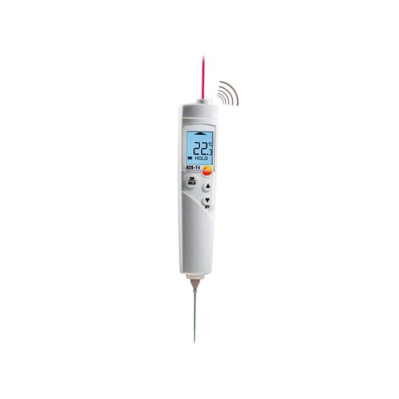 TESTO INFRARED PROBE COMBO FOOD THERMOMETER 826-T4