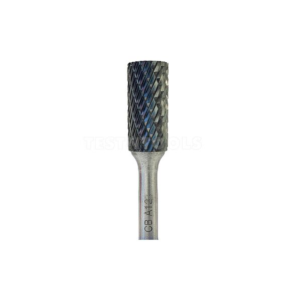 TUSK CARBIDE BURR 8MM X 6MM CYLINDER WITHOUT END CUT CBA8