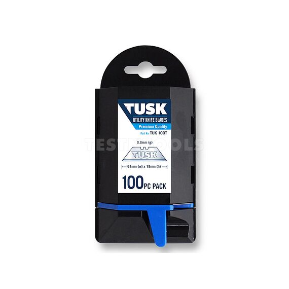 TUSK UTILITY KNIFE BLADE 100 PIECETUK100T