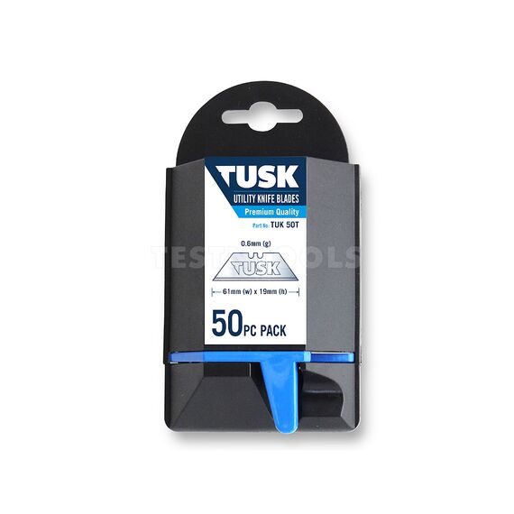 TUSK UTILITY KNIFE BLADE 50 PIECE TUK50T