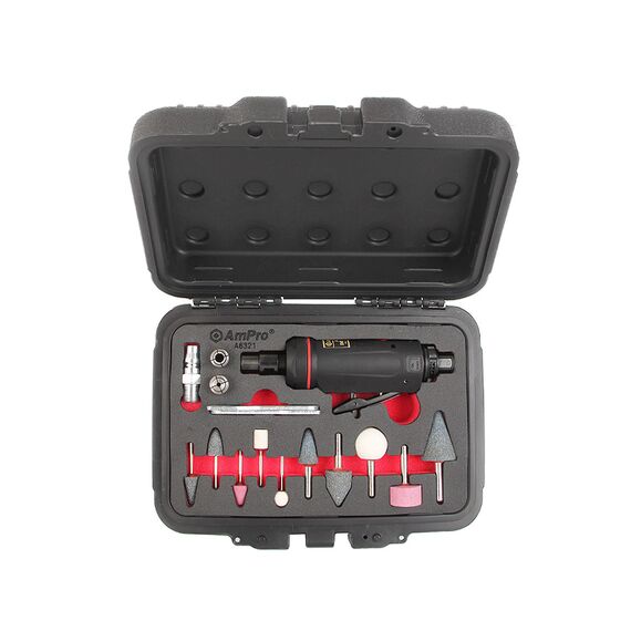 AMPRO AIR DIE GRINDER KIT GRID-A6321