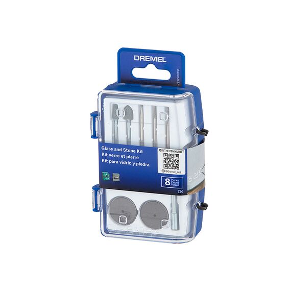 DREMEL 736 GLASS AND STONE MICRO KIT 736-01 26150735AB