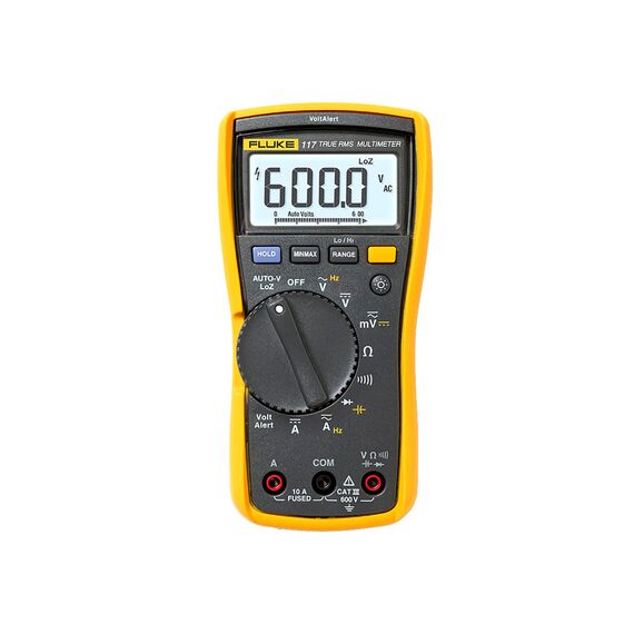 FLUKE 117 ELECTRICAL DIGITAL MULTIMETER TRUE RMS 600V