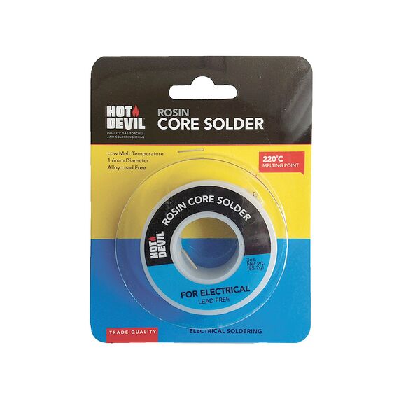 HOT DEVIL SOLDER ROSIN CORE 85G HDRCS