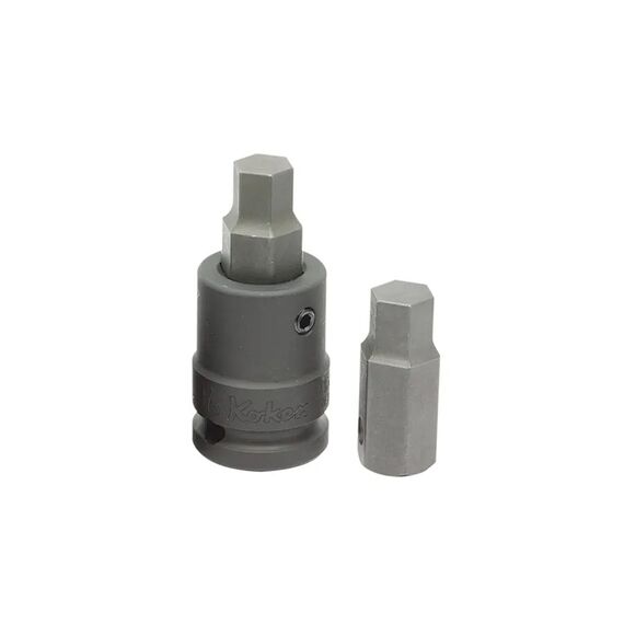 KOKEN IMPACT HEX BIT HOLDER 1/2" DRIVE 42MM LONG FOR 107-16 BIT SERIES 14106