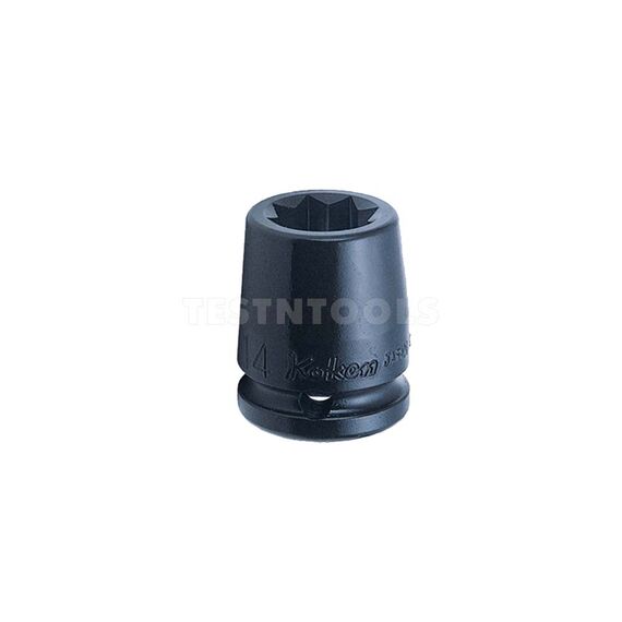 KOKEN IMPACT SOCKET 1/2" DRIVE 15MM X 38MM LONG 8PT 14415M15