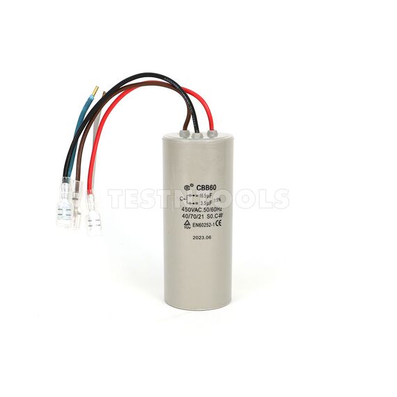 LIFFU MOTOR START/RUN CAPACITOR CBB60 16.5UF 3.5UF 450VAC